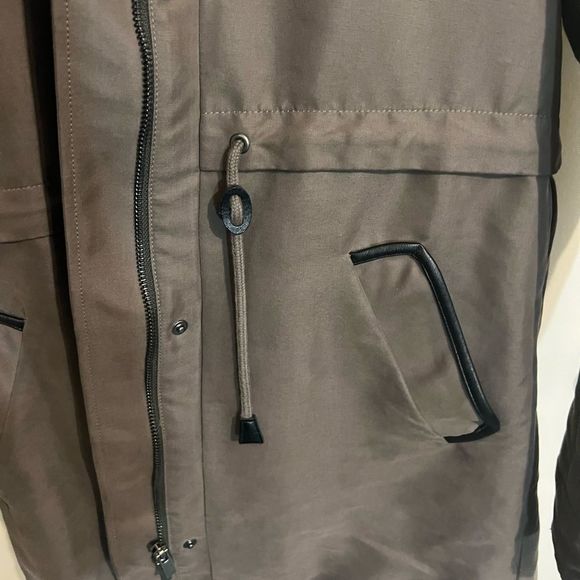 COMPTOIR Des Cotonniers insulated canvas trench - Picture 8 of 16